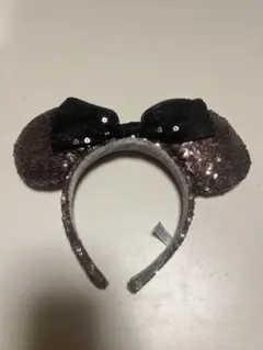 東京ディズニーリゾート スパンコール カチューシャ ブラック