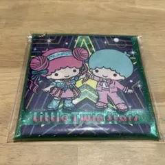 サンリオ くじ ディスコ スクエアポーチ　リトルツインスターズ