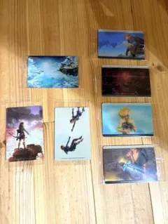 ゼルダの伝説　ティアーズ オブ ザ キングダム　ビジュアル、イラストカードセット