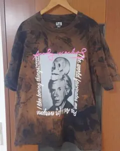 Andy Warhol プリント Tシャツ ※ブリーチ