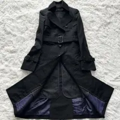 希少✨バーバリーブラックレーベル　トレンチコート　レディース　ライナー　黒　M