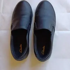 Clarks スリッポン ブラックのサムネイル