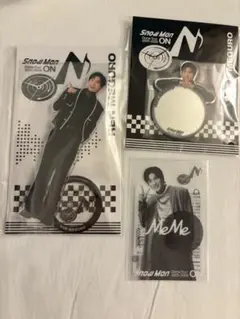 SnowMan 目黒蓮 ON ライブグッズ アクスタ ミラー カード