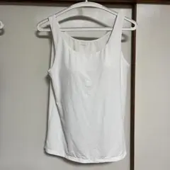 【１回着用】エアリズムブラタンクトップ XL ホワイト
