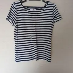 IIMK 半袖ストライプTシャツのサムネイル