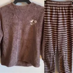 【130サイズ】 UNIQLO スヌーピー ルームウェア パジャマ 上下セット