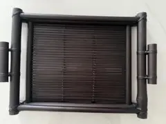 竹製黒トレイ
