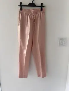 BEAUTY&YOUTH サテンドローストパンツ　ピンク S