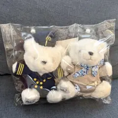 ANA ぬいぐるみ パイロットと客室乗務員 - メルカリ