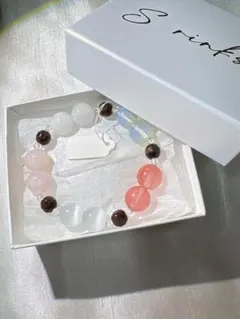 天然石.ラドンビーズ.ブレスレット【高品質保証】