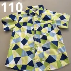 クレードスコープ110幾何学模様 半袖シャツ