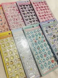 国内正規品 サンリオ ボンボンドロップシール mini サンスター文具