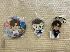 岩田剛典 アクリルスタンド クリアチャーム 缶バッジ オンラインブース