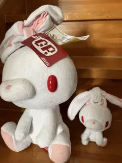 汎用うさぎ　グルーミーチャックスGP　ぬいぐるみ　高さ約12〜30cm タグ付