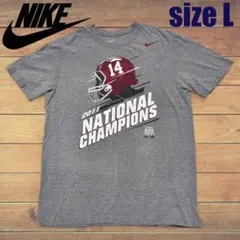 US古着 Nike NCAA アラバマ大学 2011 BCS優勝 Tシャツ L