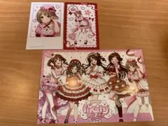 デレマス　三村かな子　ミニフォトカード　特典イラストカード