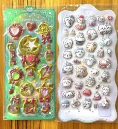 ボンボンドロップシール スパンコールシール ちいかわ シール キラキラ