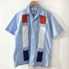 XLARGE エクストララージ　オープンカラーシャツ　開襟　半袖　メンズM 古着