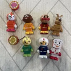 アンパンマンブロックラボ　人形　7体セット