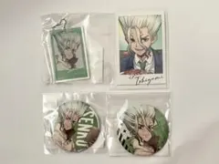 Dr.STONE HMV 旅 缶バッジ 千空 ゲン - メルカリ