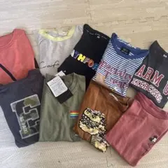 子供用Tシャツ まとめ売り ９枚セットのサムネイル