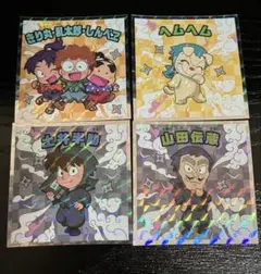 忍たま乱太郎マンチョコ　乱きりしん　ヘムヘム　土井半助　山田伝蔵