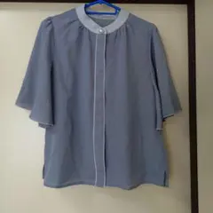 ナチュラルクチュール　natural couture フレアスリーブブラウス