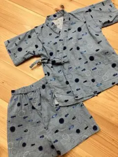 魚柄 甚平 サイズ96