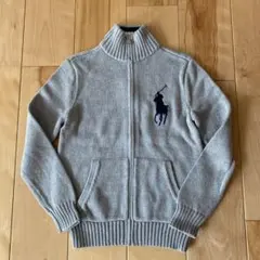RALPH LAUREN ラルフローレン フルジップ ニット／M_10-12