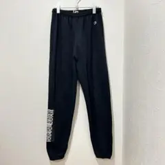 【チャンピオン】(M)ブラック　ビッグロゴ入りスウェット