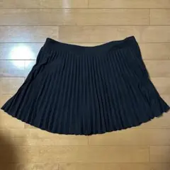ZARA プリーツスカート スカート　Ｌサイズ　黒