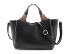 バイカラーハンドルハンドバッグ FIRANO ARNO LABEL フィラノ