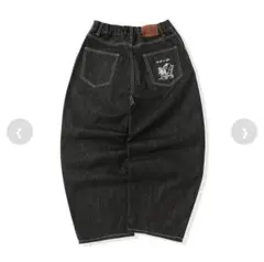 That's Life ブラックデニムワイドデニム リジットデニム