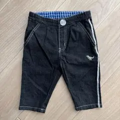 KladSkap ブラック デニム風 ハーフパンツ 100cm