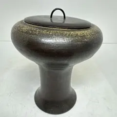 専好立華瓶 上焼色銅器 耳付 - メルカリ