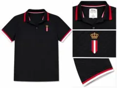 FILA ブラック ポロシャツ