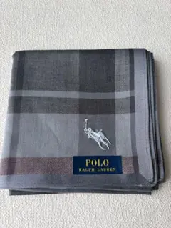 POLO RALPH LAUREN ポロラルフローレン ハンカチ グレーのサムネイル