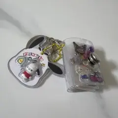 ミニシール帳 完成品 サンリオ ボンボンドロップシール ポチャッコ チャーム付き