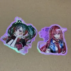 プロセカ 初音ミク 巡音ルカ 教室のセカイ ステッカー クリフェス