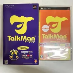 PSP　トークマン音声入力マイクロホン同梱版・ヨーロッパ言語版セット