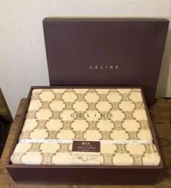 新品 未使用 CELINE セリーヌ 綿毛布 マカダム柄 綿 西川産業 - メルカリ
