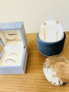 Canal4℃ ネックレス ピアス エタニティリング　セット