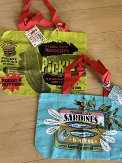 【最終値下げ・新品未使用】トレーダージョーズ エコバッグタグ付き・2点セット