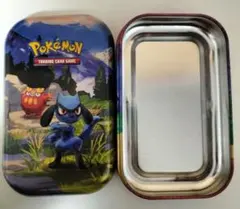 【海外限定】利歐路 傷害指示物收納盒 寶可夢卡牌 mini tin