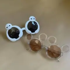 ディズニーサングラス2個セット(ミッキー.ベイマックス)