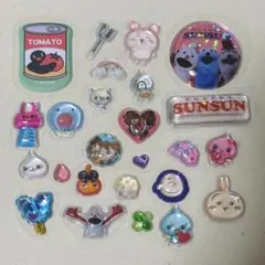 プチドロップステッカー　ボンボンドロップシール バラ売り　25枚セット　⑧