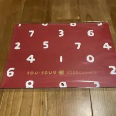 SOU・SOU 2026 壁掛けカレンダー
