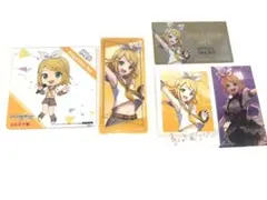 鏡音リン　グッズセット まとめ売り 鏡音リン まとめ売り ぬいぐるみ アクキー カード 色紙 缶バッチ