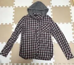 COMME CA ISM コムサイズム チェックシャツ L