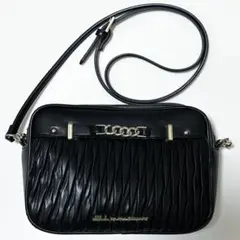 JILLbyJILLSTUART パフィーポシェット 黒 ショルダーバッグ 鞄